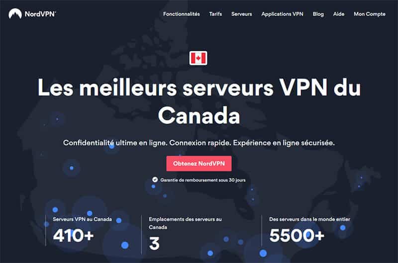 VPN Canada NordVPN