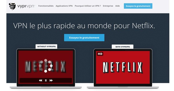 vyprvpn netflix