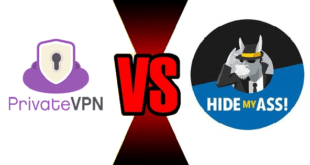 PrivateVPN vs HideMyAss